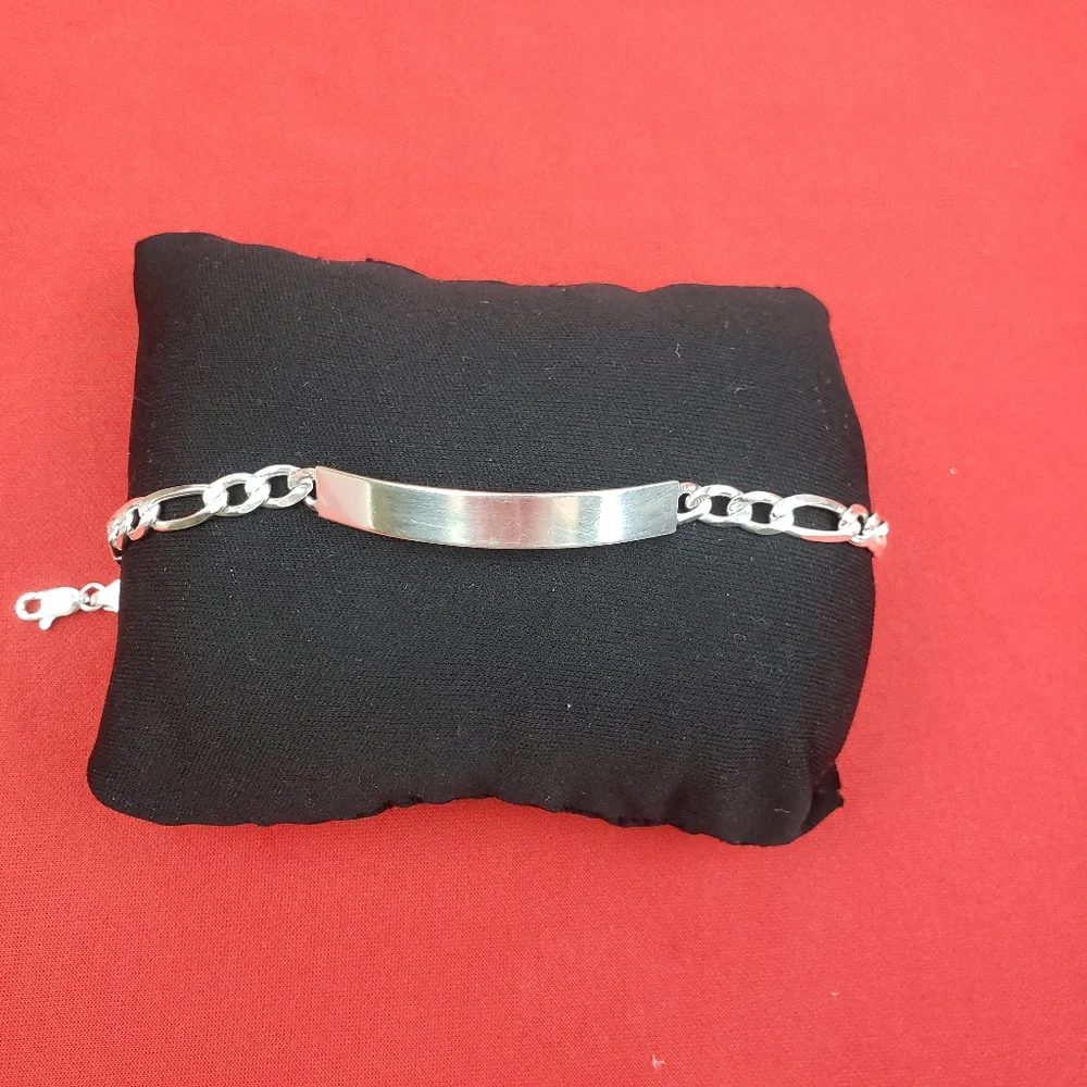 925  sterling silver mens bracelet‎